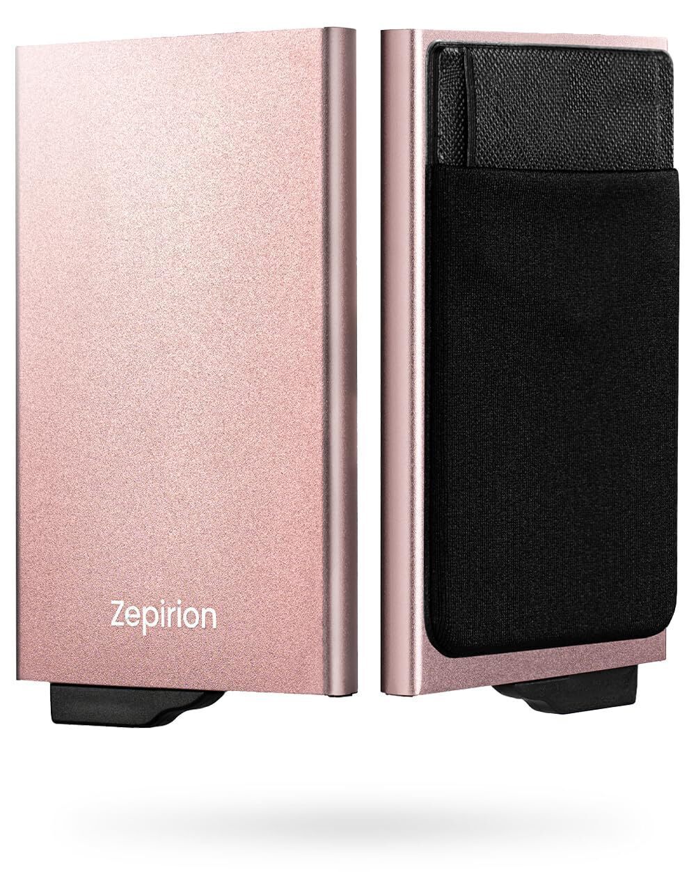 1262 Slim Aluminum Card Holder Wallet , Durable Expandable Back Poket, RFID
